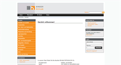 Desktop Screenshot of binderrehab.ch
